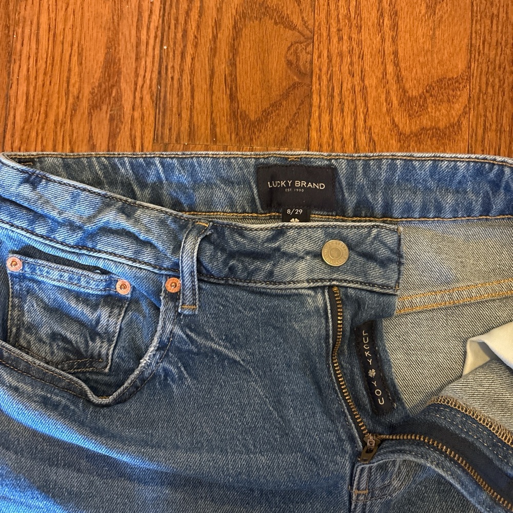 Lucky Brand Blue Denim Skirt